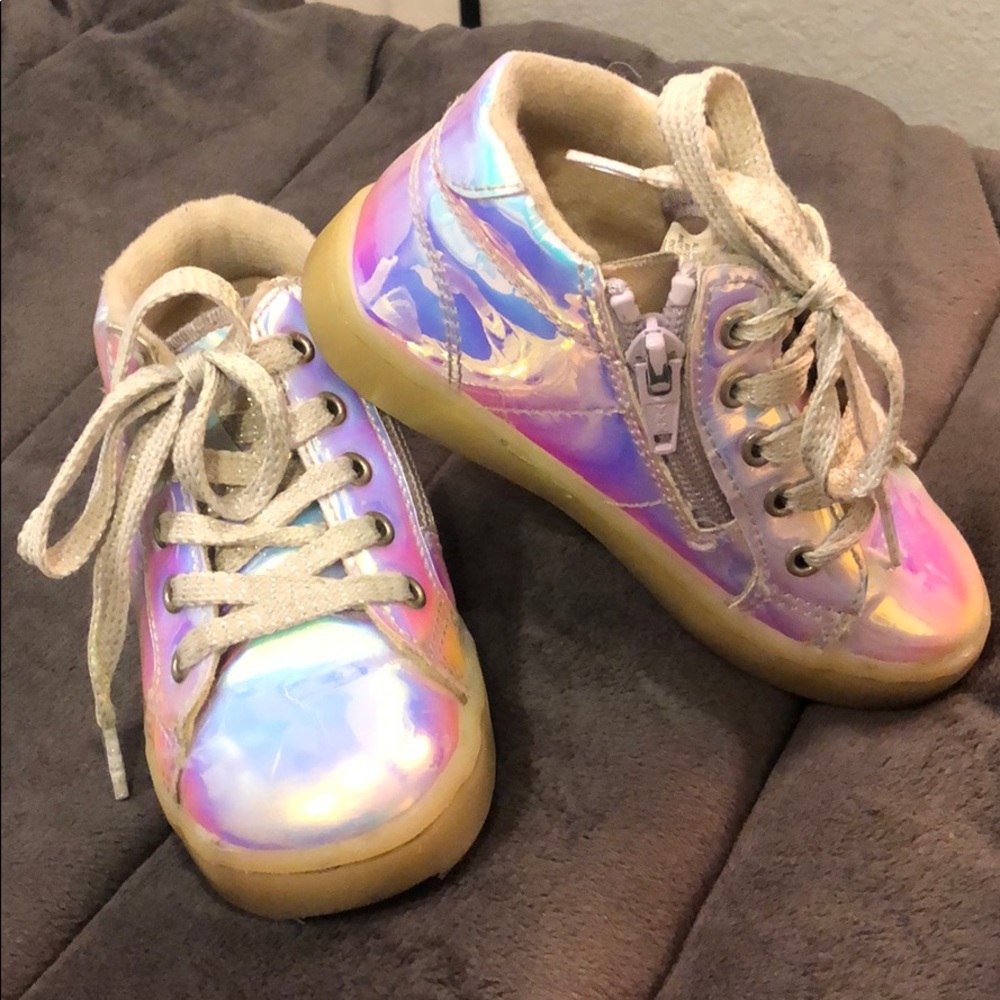 Iridescent sneakers from The Children’s Place